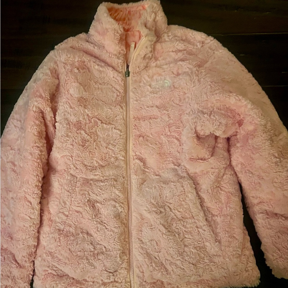 North Face reversible fleece jacket